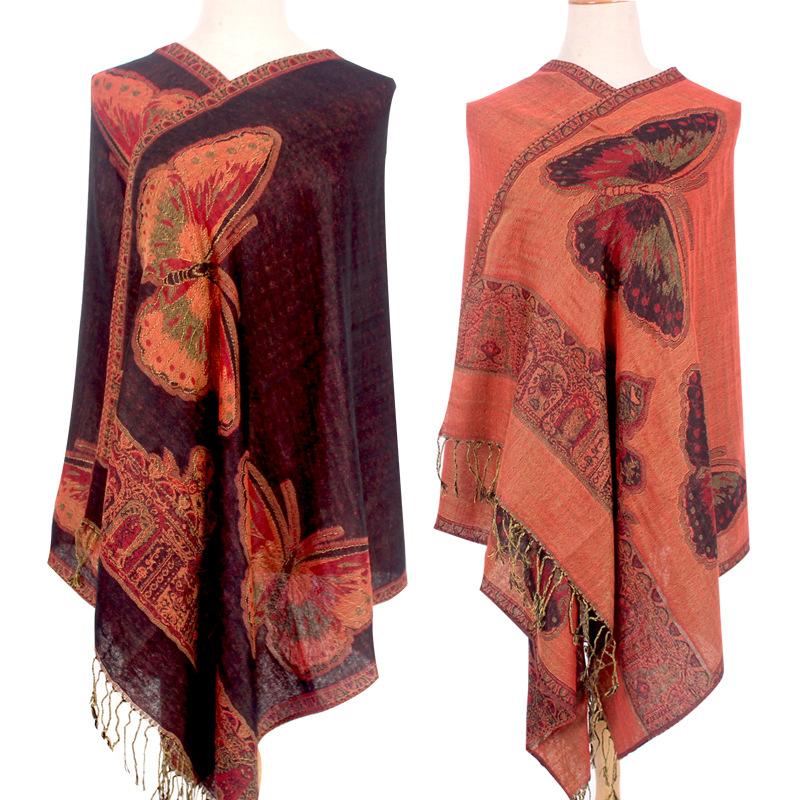 

Ethnic Long Scarf Nepal Shawl Spring Autumn Long Wraps Head Scarf Headwraps For Women African Foulard Musulmane Pour Femme