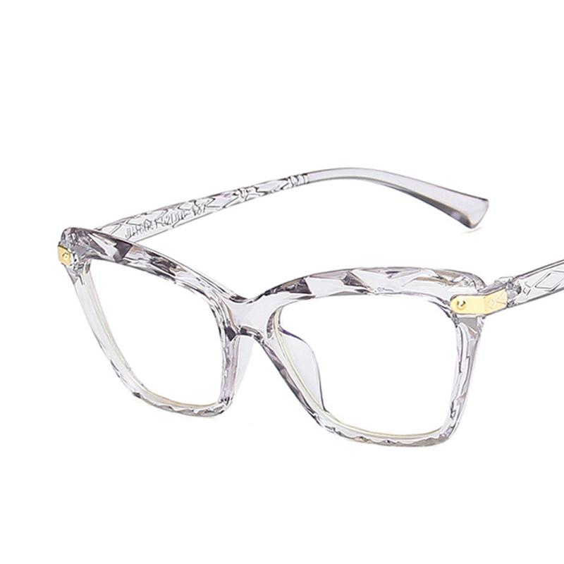 

Cat Eye Women Men Eyeglasses Anti-Blue Radiation Lens UV400 Eye Protection Girl Sexy Ladies Fashion Eyewear