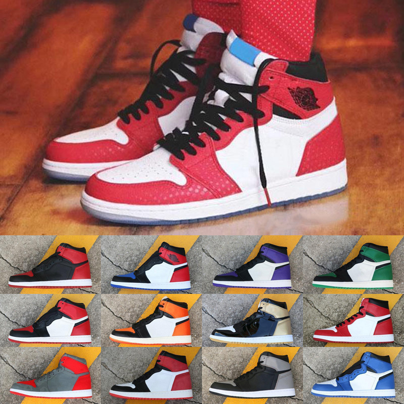 

Jumpman 1s 1 High OG Tokyo light smoke grey Mens Basketball Shoes Mid satin snake Chicago royal Toe banned women trainers Sport Sneakers, As photo 12