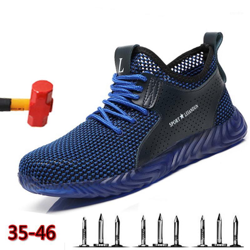 

Soft Bottom Comfortable Labor Insurance Shoes Men's Breathable Deodorant Steel Toe Cap Safety Shoes Anti-puncture Work Boots1, Gray