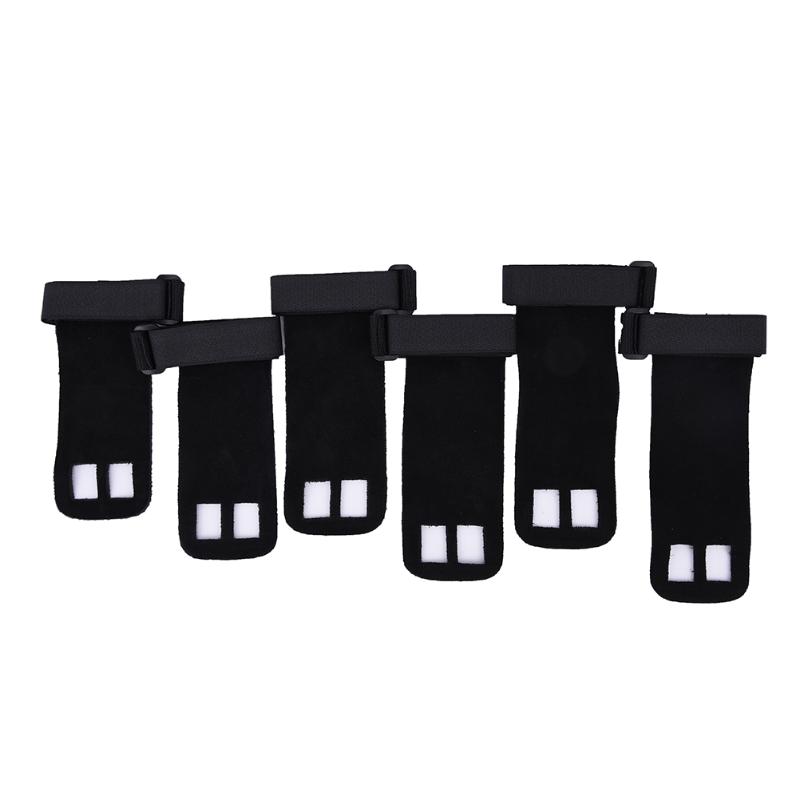 

Hot Sale 1 Pair New Arrival Hand Grip Crossfit Gymnastics Guard Palm Protectors Glove Pull Up Bar 3 Sizes For Choose, Black