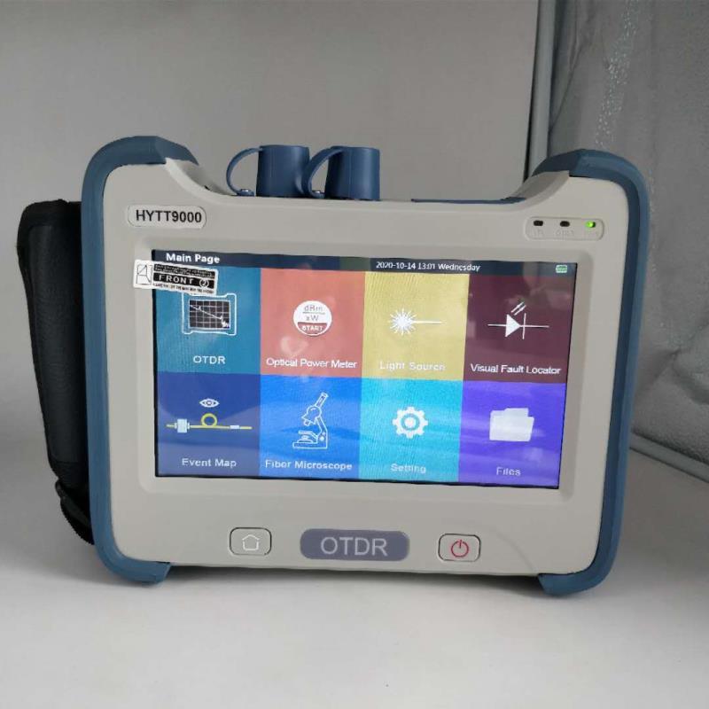 

Fiber Optic OTDR 1310/1490/1550/1625/1650nm Optical Time Domain Reflectometer with OPM VFL OLS Event Map