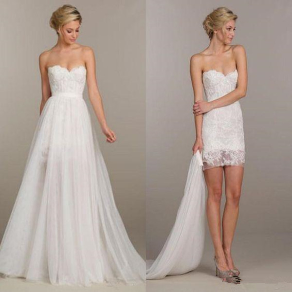 convertible wedding gown