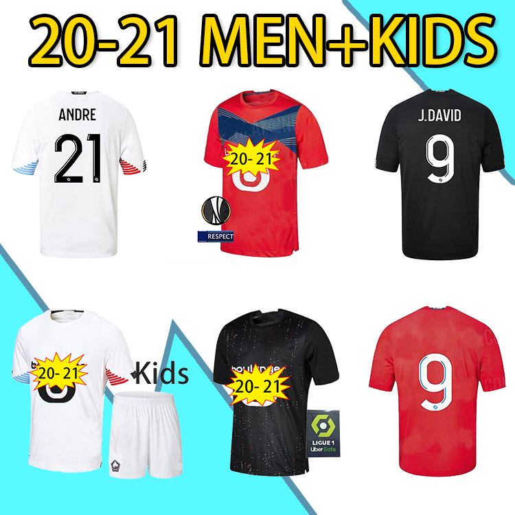 

2021 LOSC Lille Soccer Jerseys third away kids man 2021 maillot de foot OSIMHEN BAMBA 3rd Celik men set Football Shirts, Third kid suit