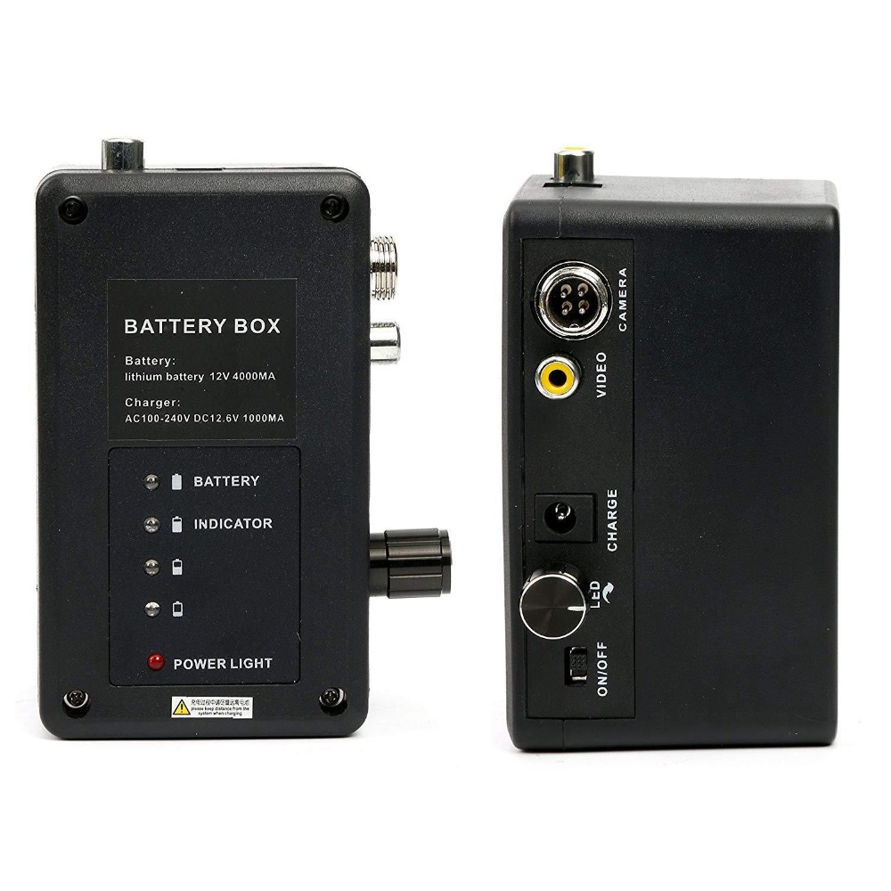 

Cameras SYANSPAN 4500mah Battery Of Pipe Inspection Video Camera And Drain Sewer Pipeline Industrial Endoscope System Cell Box