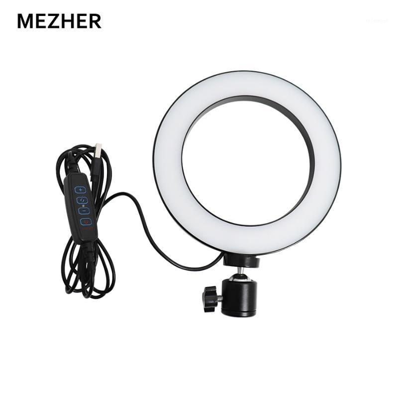 

16CM ring fill lamp is suitable for on-site flow, YouTube video production, photography, online teaching, dimmable LED ringlight1