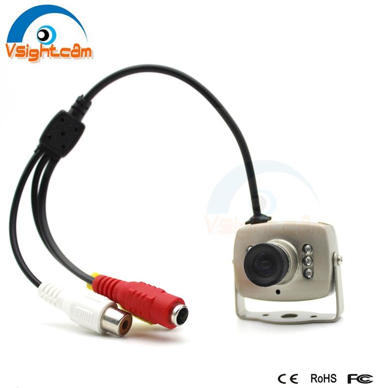 

Mini Super Color CCTV Camera Analog 800TVL 940nm Infrared Night Vision Security Camera Video Audio indoor Surveillance Vsightcam