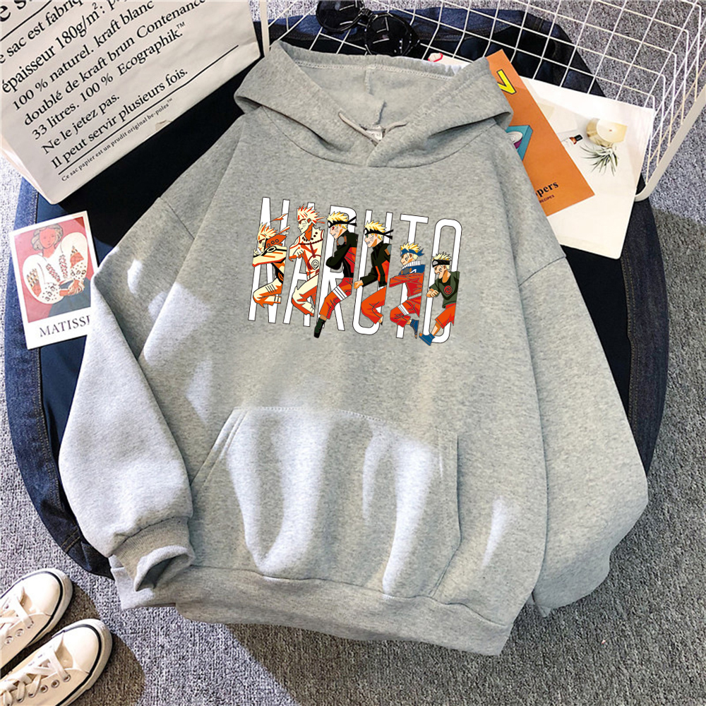 

Japanese Anime Naruto Printed Hoodies Men 2019 New Fashion Brand Clothing Hip Hop Streetwear Pullover Casual Harajuku Men Hoody X1021, Black