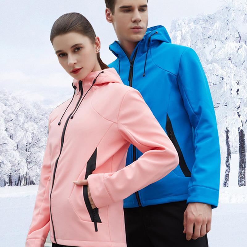 

Outdoor Soft Shell Jacket Waterproof Tactical Jacket Fleece Field Hiking Sport Hoodie Flight Climbing Coat Windbreaker, Black