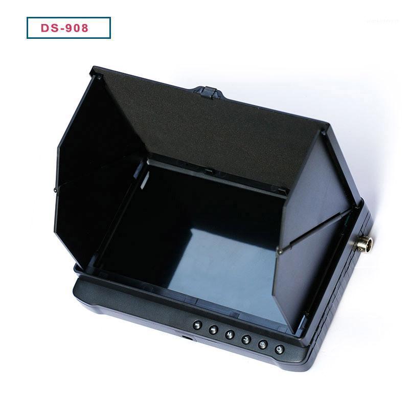 

CE FCC Approved 7inch Mini CCTV Test Monitor Compatible AHD/TVI/CVI/CVBS Singal with 7500Mah li-battery1