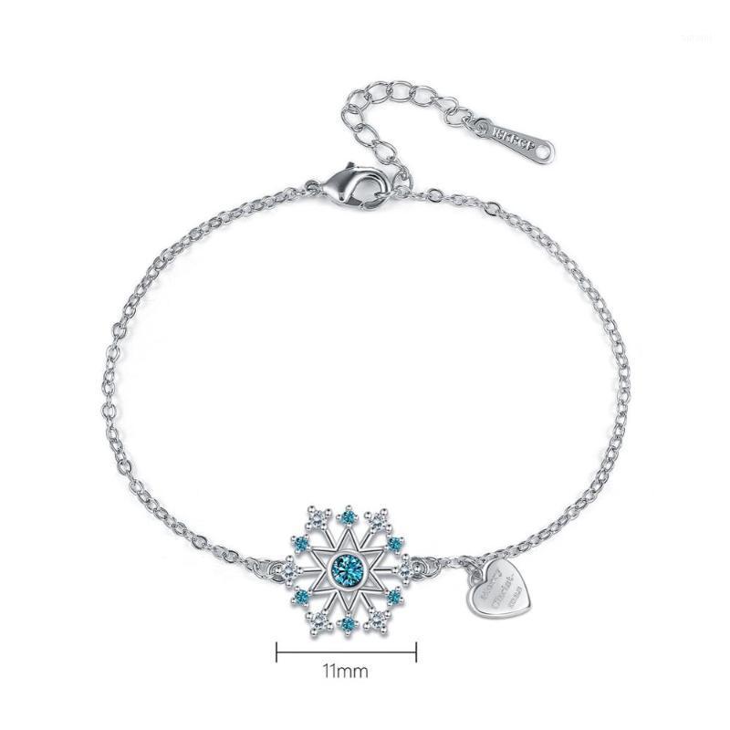 

Christmas Snowflake Women Elegant Bracelet Girlfriend Valentine's Day Gift High Quality Simple Jewelry Accessories1