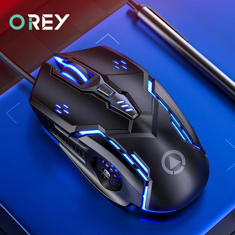 

Wired Gaming Mouse 6 Button 7 Color Backlight Magic Silent Mouse for Laptop PC Gamer Notebook Computer Ergonomic Mice
