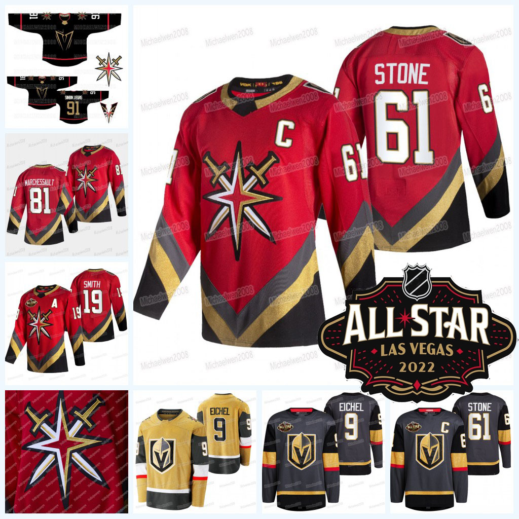 

Alex Pietrangelo Golden Knights 2022 Jersey Jack Eichel Max Pacioretty Mark Stone Reilly Smith William Carrier Nicolas Roy William Karlsson Jonathan Marchessault, Men