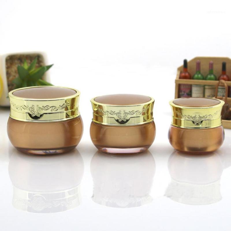 

10g/15g/30g Empty Refillable Bottle Cream Jar Plastic Acrylic Butterfly Pattern Makeup Pot Travel Face Lotion Cosmetic Container1