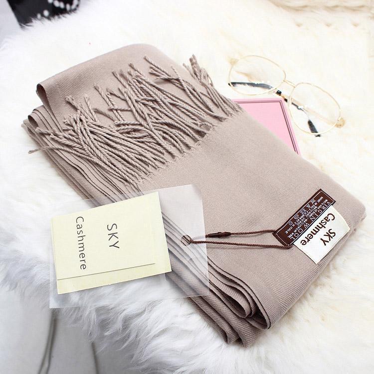 

200*70 Fashion women scarf Solid color scarf Cashmere Wool Shawl with pure color in winter and cashmere-like warmth shawl1