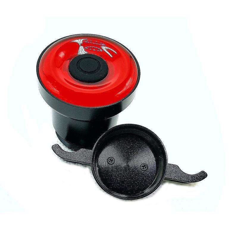 

USB Charge bike light W Braking Light Smart Cycle Rear Lamp Alloy Housing Auto Manual Control Up to 50Hrs Burning Time XLITE100