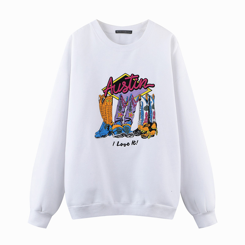 

New Oversize Girls Thick Fleece Hoodies 2021 Spring-autumn Fashion Ladies Warm Loose Pullovers Vintage Women Chic Outerwear 3jt2, White