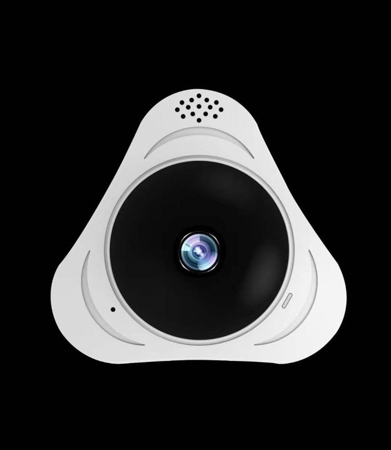 

3MP 1296P 360 Degree Fish Eye Lens Panoramic View IP Camera Wireless Intercom Motion Detection Alarm Monitor