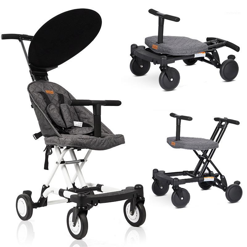 

Portable Folding Baby Stroller Lightweight Cart Baby Four Wheels Stroller Kids Walker Car Learn To Walk Pram Absorber1