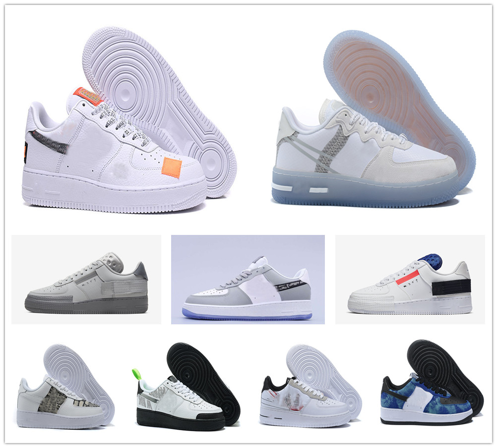 

N.354 Mens Type GS Casual Low Top 1 07 Women N354 Designer 1 React Triple Black White Utility Air 1s Trainers Dunk One Cut Skateboard Shoes, A-f10044 mens