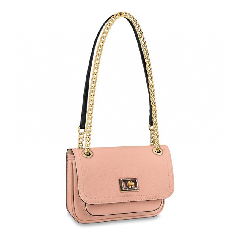 

Old Cobbler 2021 new 45M592 European beauty shoulder bag large capacity cosmetic bag women's chain bag Leather customization, Army green leather