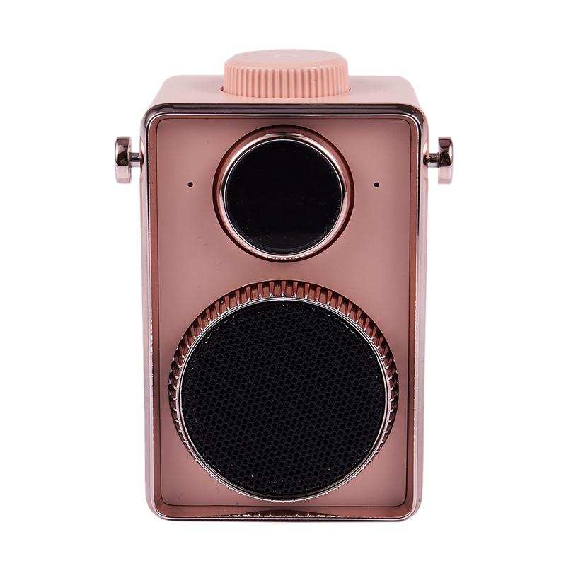 

Portable Bluetooth Speaker Retro Wireless Play Portable Age Speaker