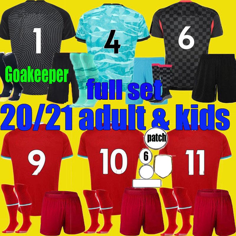 

20 21 Men KIDS camiseta de futbol KIT 20 21 home away Soccer Jerseys 2020 2021 THird Maillots de Football shirt set uniforms, 20 21 away + patch