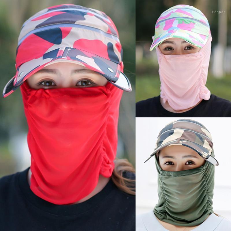 

Wide Brim Hats Fashion Unisex Summer Sun Protection Cap Peaked Mask Dustproof Fast Ship Enough Stock Drop Wholesale1
