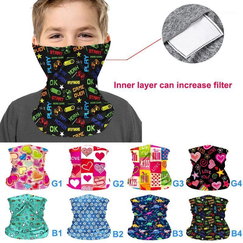 

Bandana Head Scarf Kids Youth Neck Gaiter Sun Mask - Junior Uv Protection Coverage Tube Mask Facemask Headband Headwear Scarves1