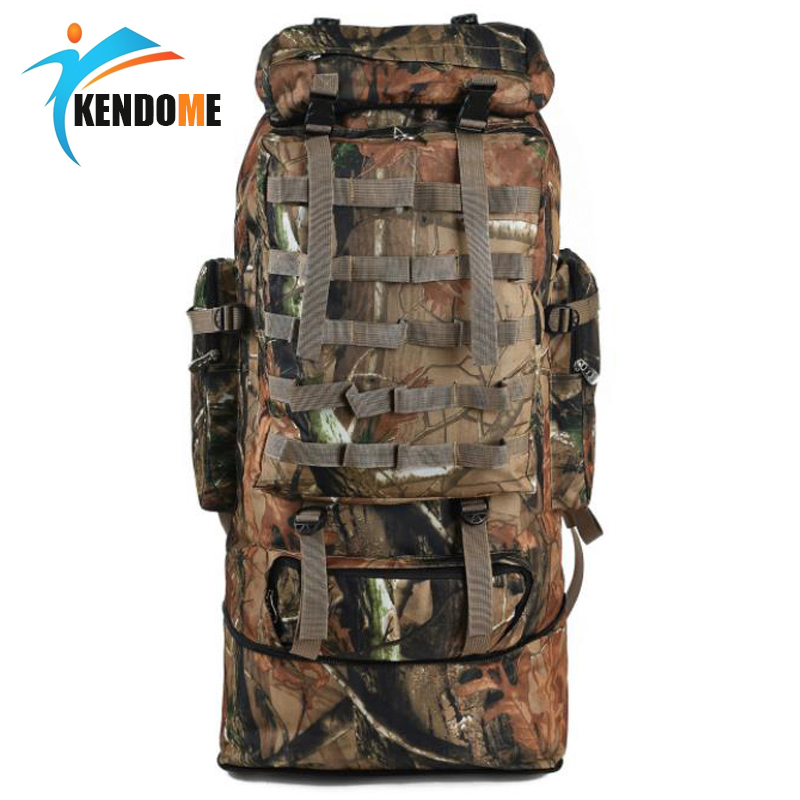 

Outdoor 100L Large Capacity Mountaineering Backpack Camping Hiking Military Molle Camo Water-repellent Tactical Bag Adjustable C1008