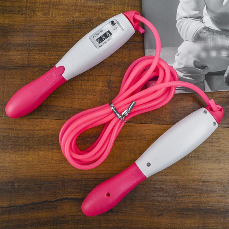 

Adjustable Fast Speed Jump Ropes With Mechanical Counting Skipping Rope Sports Fitness Workout Gym Aerobic Exercise Skip Rope