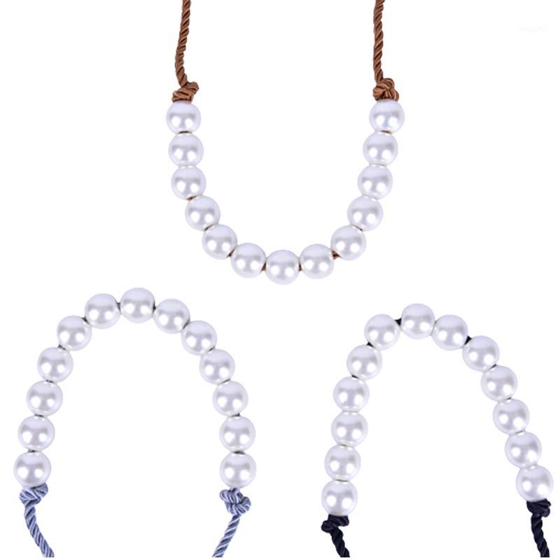 

1pcs Fashion Handbag Accessories Women Large Pearl Rope Bag Chain Strap Purse Belt1