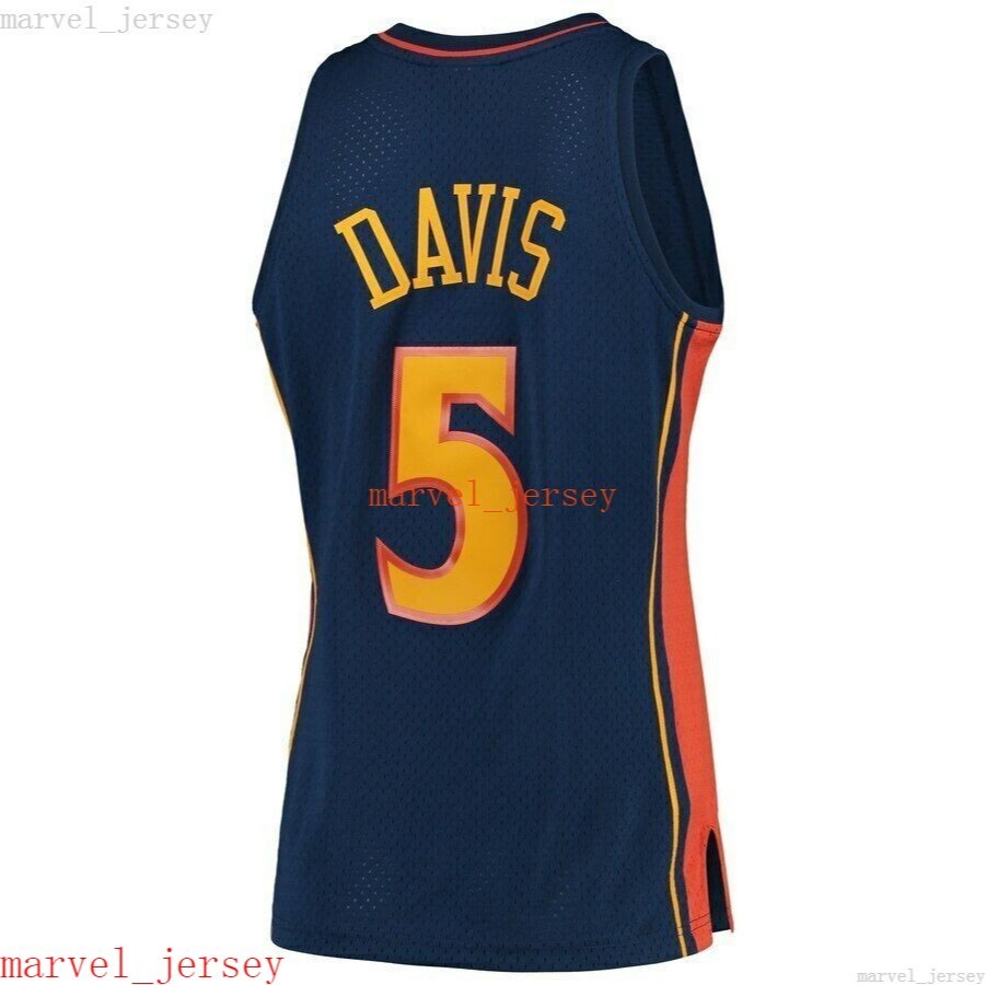 

100% Stitched Baron Davis Mitchell & Ness Navy 2006-07 Swingman Jersey XS-6XL Mens Throwbacks Basketball jerseys Men Women Youth, Black