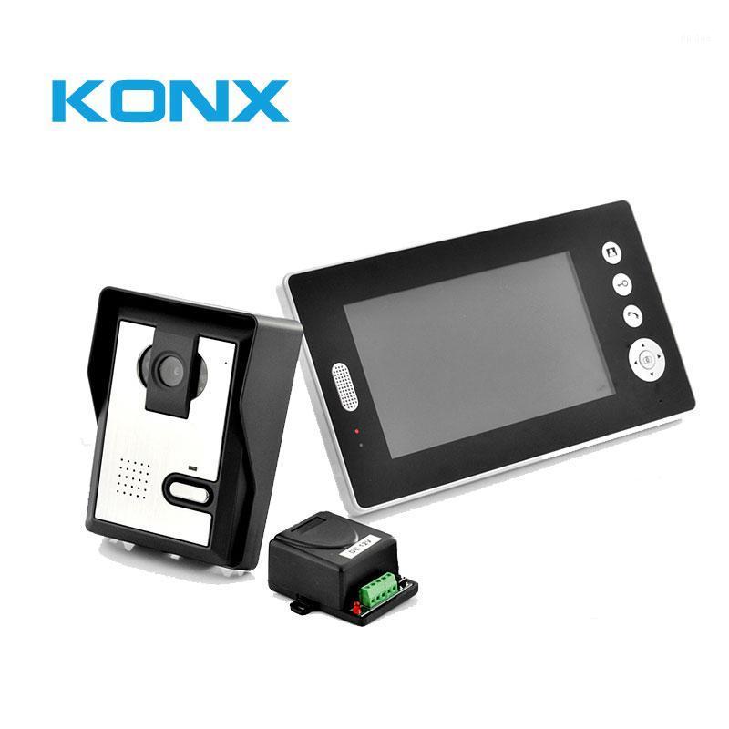

7 Inch LCD Display Wireless Intercom Video Door Phone1