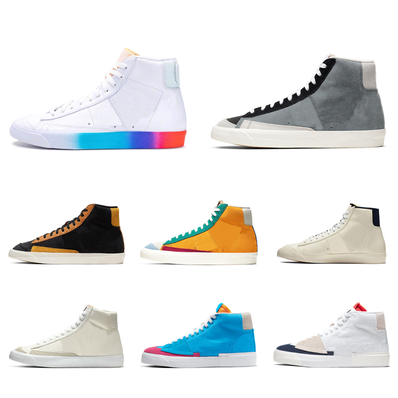 

Have A Good Game Blazer mid 77 running shoes City Pride Cool Grey Hack Pack Multi red Suede mens womens sports sneakers Baskets, Sashiko - mystic navy