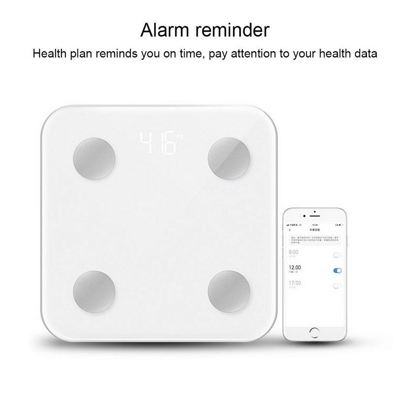 

180kg Smart Bathroom Scale Body Fat Scale LCD Digital Wireless Bluetooth BMI Monitor Health Analyzer Fitness Lose Weight Tools