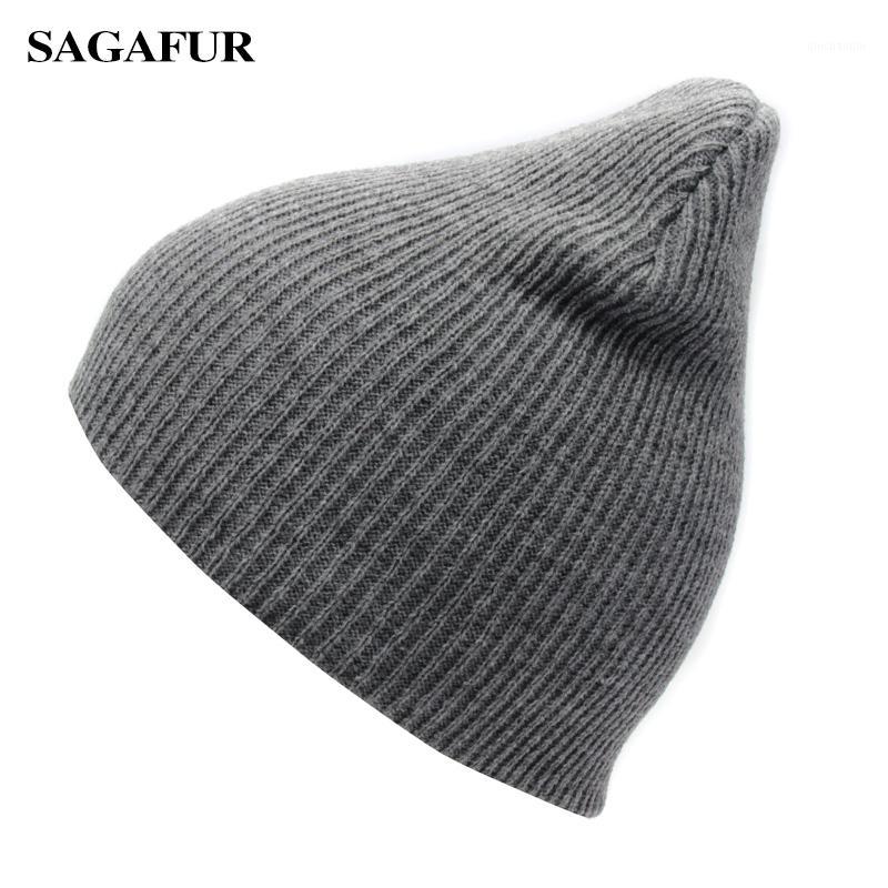 

Solid Color Unisex Knitted Hat Female Warm Casual Ski Hat Boy Autumn Winter Cap Women Hip Hop Bonnet Plain Skullies Beanies Men1