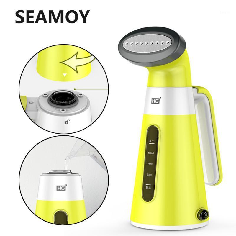 

Seamoy Mini Garment Steamer Quality Portable Clothes Iron Steamer Brush For Home Humidifier Facial Household Appliances1