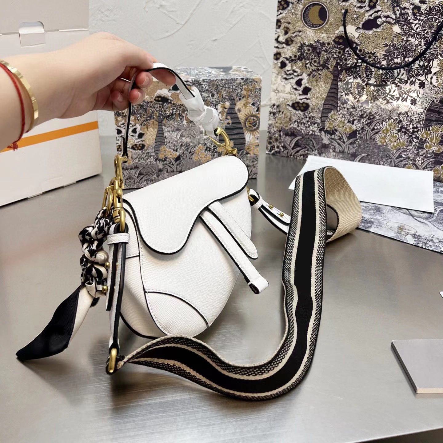 

New Designers Shoulder Bags high quality luxurys women handbags Fashion Bag Celebrities party fashionable handbag purse for Girlfriend gift With Box style good, Other