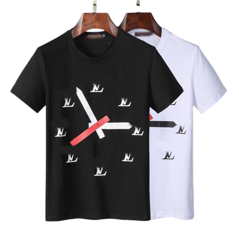 

Mens T Shirt Designer Shirts For Men Women Short Sleeve Tee Clothing Summer Fashion Man Woman tshirt Letter Pattern Printed Tees Crew Neck Asian size M-XXXL#257, Black