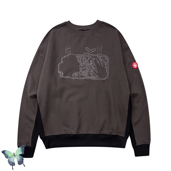 Autumn Winter Cavempt Knitted Hoodies Men Women 100%Cotton High Quality Sweatshirt Cav Empt Fashion Casual Hoody X1227