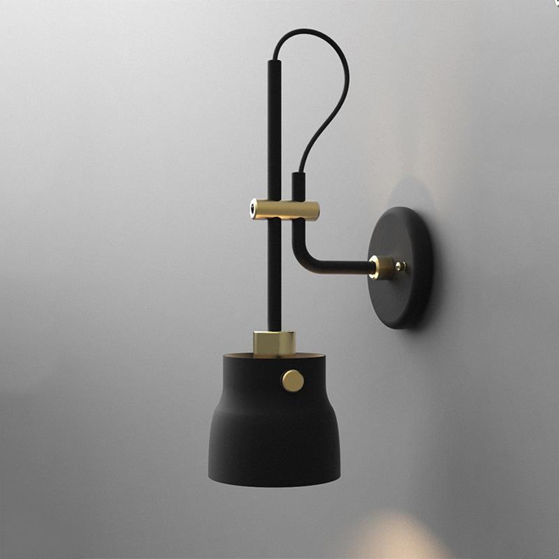 

Hartisan Nordic Fixed Device Wall Light Bedside Bedroom LED Vintage Wall Decoration Lamp Corridor Mirror Sconce Lighting