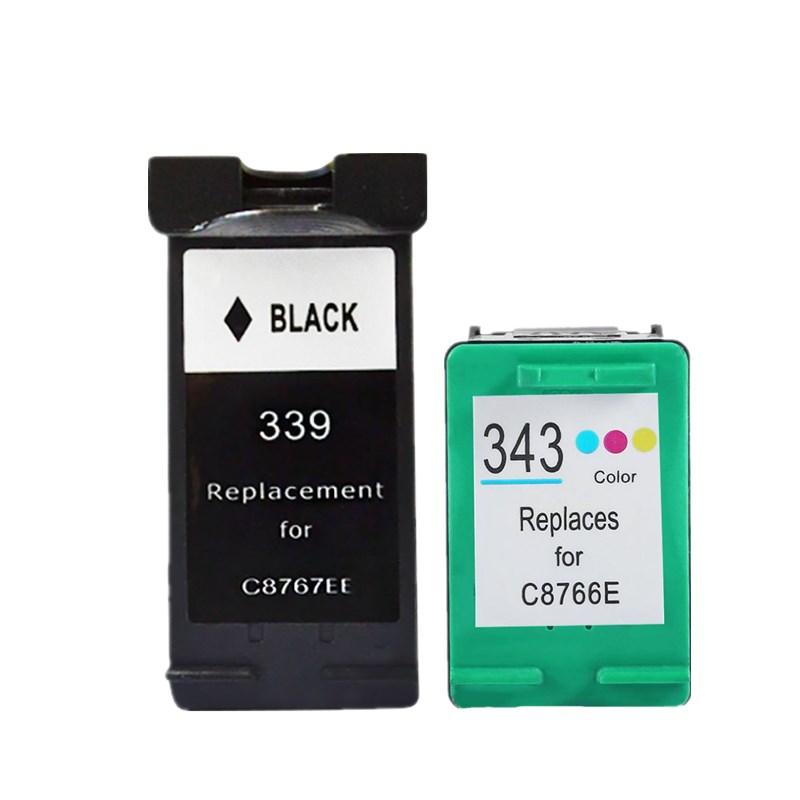 

Ink Cartridges For 339 343 XL 339 343 Officejet 6315 6318 K7100 K7103 K7108 Deskjet 6940 6943 6980 6980dt 6983 6988