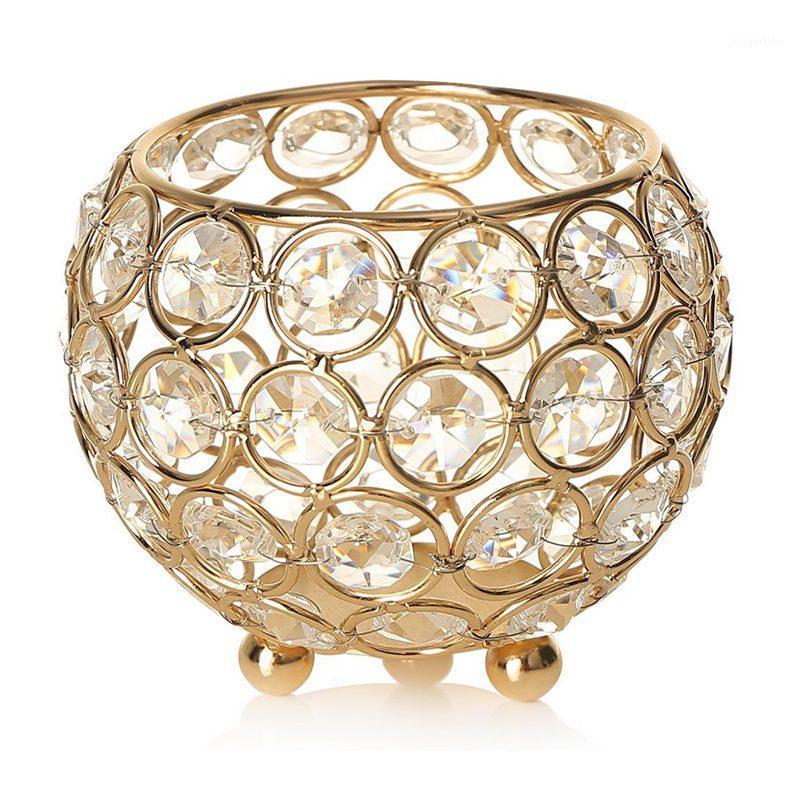 

HOT-Crystal Light Candle Holders/Candle Shade for Wedding Coffee Table Decorative Centerpiece Holiday Decoration 10cm Diamet1