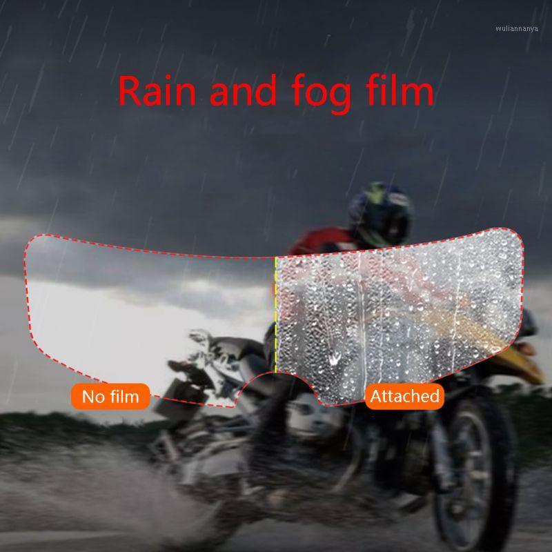 

Rainproof And Fog-proof Lens Patch Motorcycle Helmet Anti-fog Film T8WF1, White