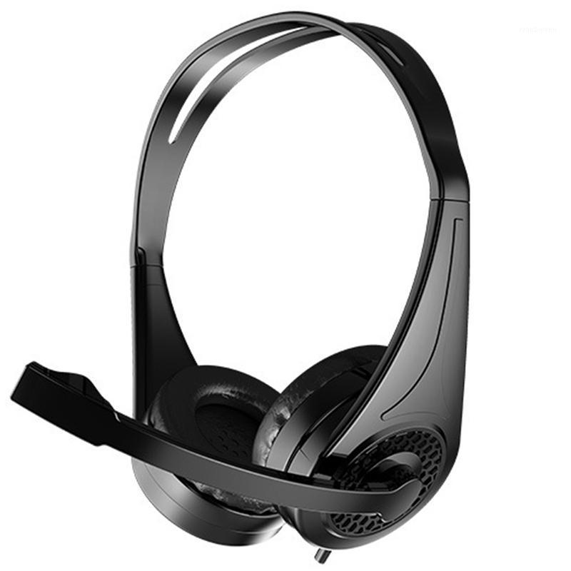 

Universal Music Headset, Noise-Cancelling Microphone, Voice Headset, Ear-Hook PC Music Phone, Bass1, Black