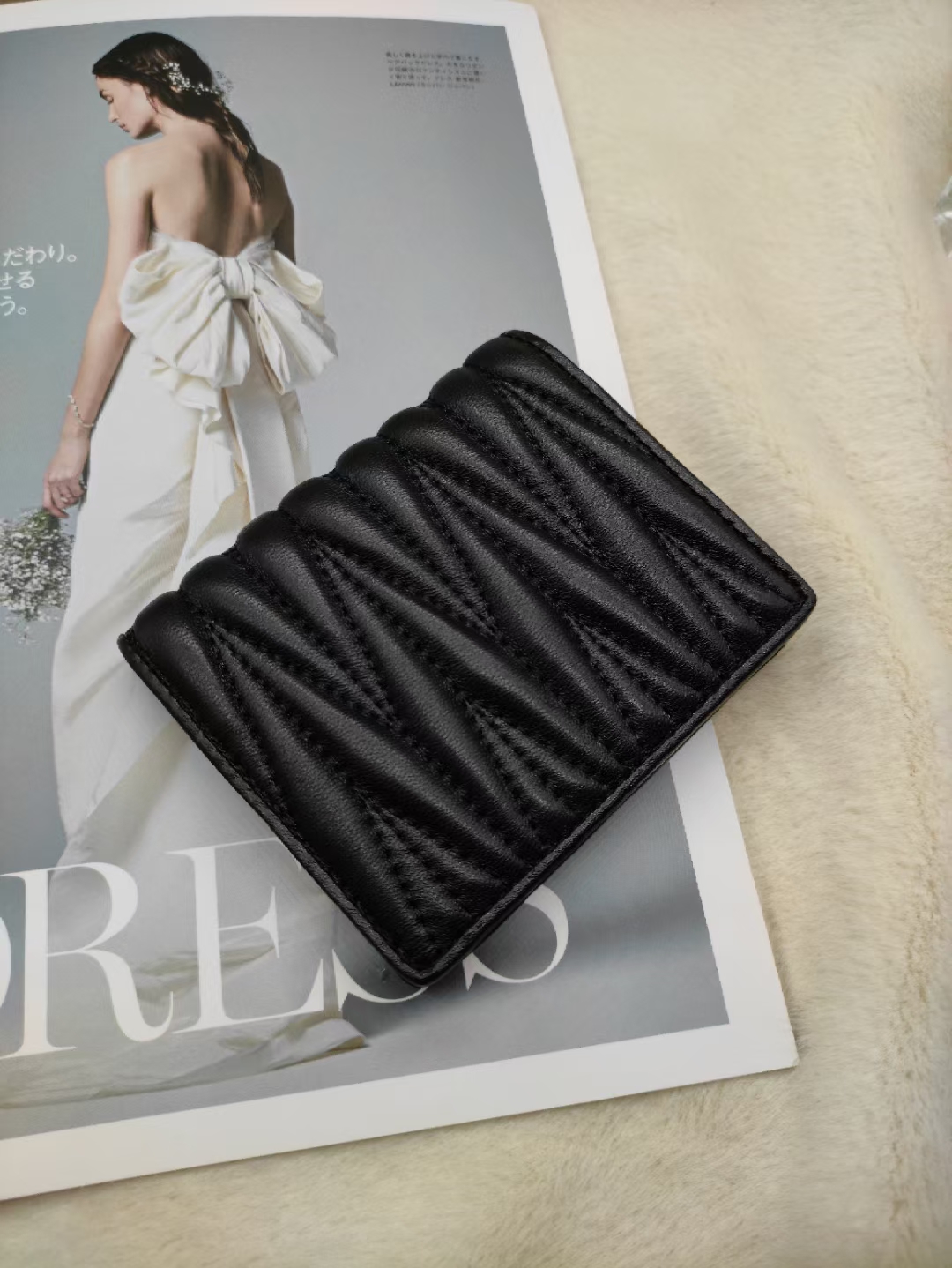 

Fashionable mini card bag,coin purse storage organizer bag carry, Green