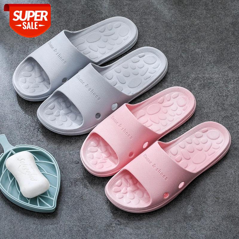 

HKXN 2020 Summer Womens Fashion Couples Home Bathroom Shower Non-Slip Slippers Shoes Leisure Fashion Soft Comfortable Slippers T #9S4R, Beige