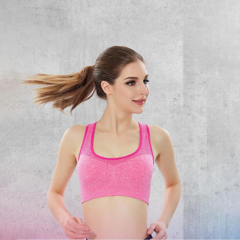 

Professional shockproof sports underwear comfortable female vest-style bra without steel ring running yoga fitness quick-drying1, Black