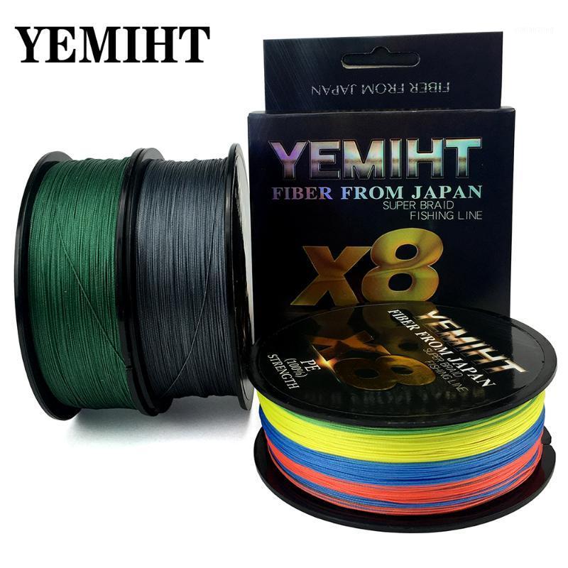 

NEW 500M 300M 100M Fishing Line 8 Strands Braided Fishing Line Multifilament PE 18 20 30 40 50 80 108LB1